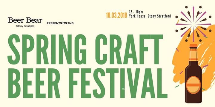 MKBiergarten's tweet photo. It’s the @StonyBeerBear craft beer festival today! The breweries will be there to chat to everyone at York House from noon to 10pm. @TwistBarrelAle @tapsocialbrew @threehillsbrew @BootTownBrewery @blackpitbrewery @ConcreteCowBeer @BlackenedSunBC https://t.co/8zSDmFjUGN
