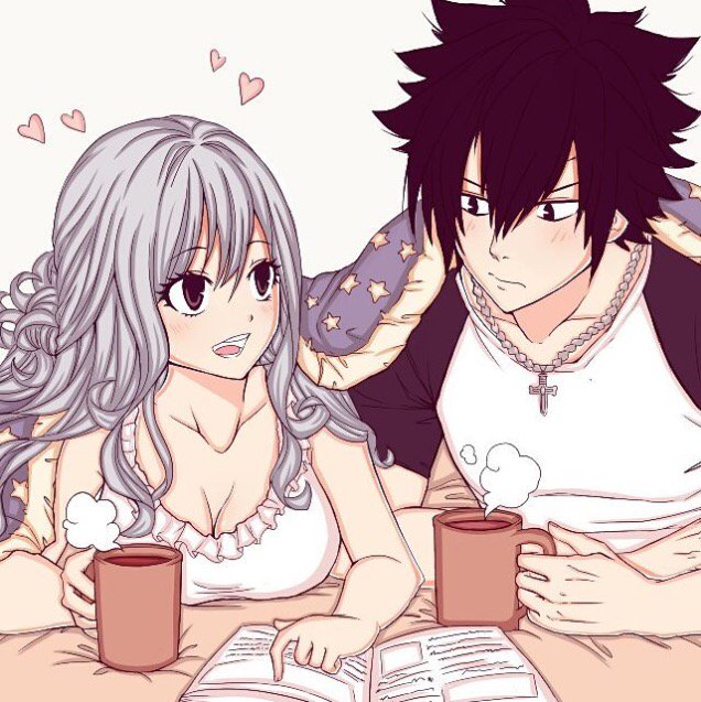 „Morning with my Gray-sama!” 😍😍