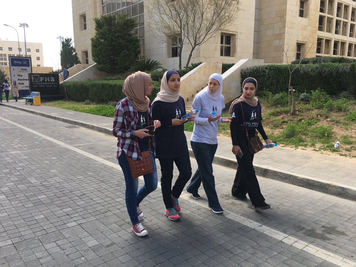 bpwajo's tweet photo. Proud of our women leaders walking together sharing their professional challenges and successes where as establishing a mentoring relationship.

 #IWO2018 #MentoringWalk #PressforProgresss #amman https://t.co/giTd9Ym4C0