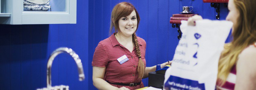 CharityRetail's tweet photo. What is the state of charity shop volunteering in Scotland? Find out at our free-to-attend Scotland Conference on 27 March in Glasgow. Book now: https://t.co/xb1oDfzGU3 https://t.co/u2lEVaVys5