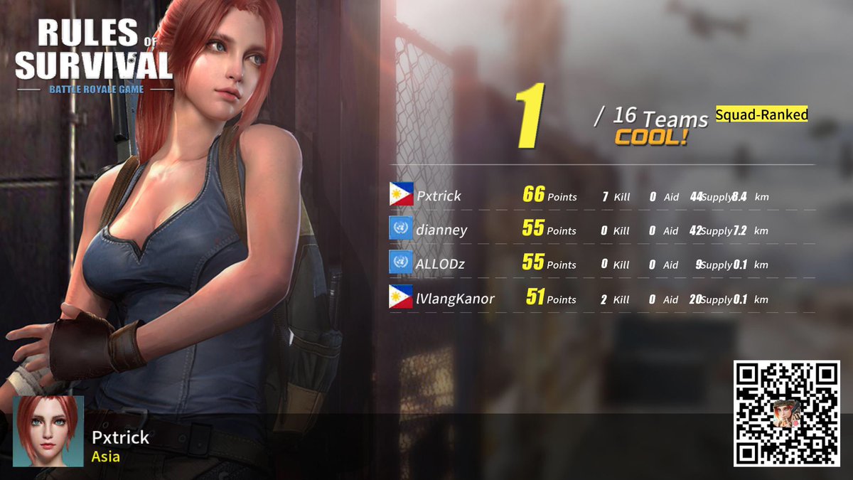 aintdatpatrick's tweet image. #RulesofSurvival