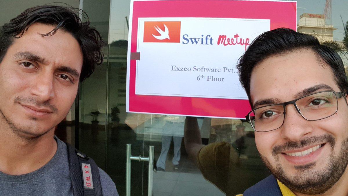 VishalAssija's tweet photo. Another amazing Swift Delhi Meetup! Got to learn about GraphQL and RxSwift. #SwiftDelhi #GraphQL #RxSwift #ExzeoIndia https://t.co/BbIruOFGJm