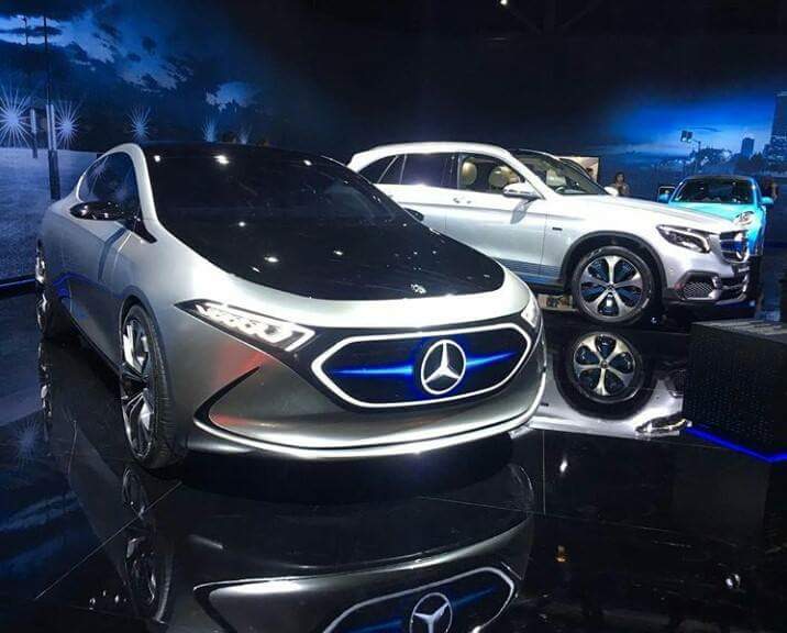 MercedesBenzDBN's tweet photo. The Future is Here, check out this stunning Mercedes-Benz Electric Vehicle that was unveiled at the Geneva International Motor Show this week. Imagine never having to check your oil? #EQ #Electric #TheFutureisHere #MercedesBenz https://t.co/GNzBQV2Mt9