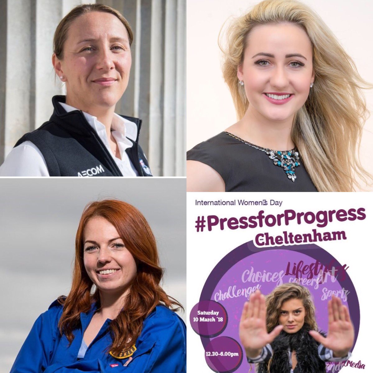 SophieLydia24's tweet photo. Excited to be on a panel alongside @sciencesummedup &amp;Major Sandy Hennis at the @CheltenhamBC #PressforProgresss event at the Pump Rooms #IWD https://t.co/yFBSkBTVBZ