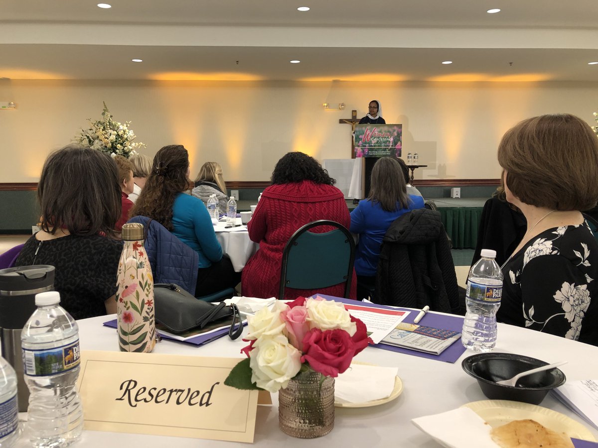 arlingtonchurch's tweet photo. “Recently, we served a woman who is 86 years old — she’d never spoken to anyone about her abortion,” says Sr. Grace Dominic, S.V., speaking of Project Rachel’s #HelpAfterAbortion ministry. #WomensConference https://t.co/hYcMNgqiQZ