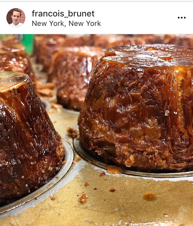 dessertbuzz's tweet photo. NYC vienoisserie peeps: Looks like baker/magician @BrunetNyc of @EpicerieBoulud has a new style of Kouign Amann ! Available today at @EpicerieBoulud ⭐️⭐️⭐️ https://t.co/Qdem7sia7P