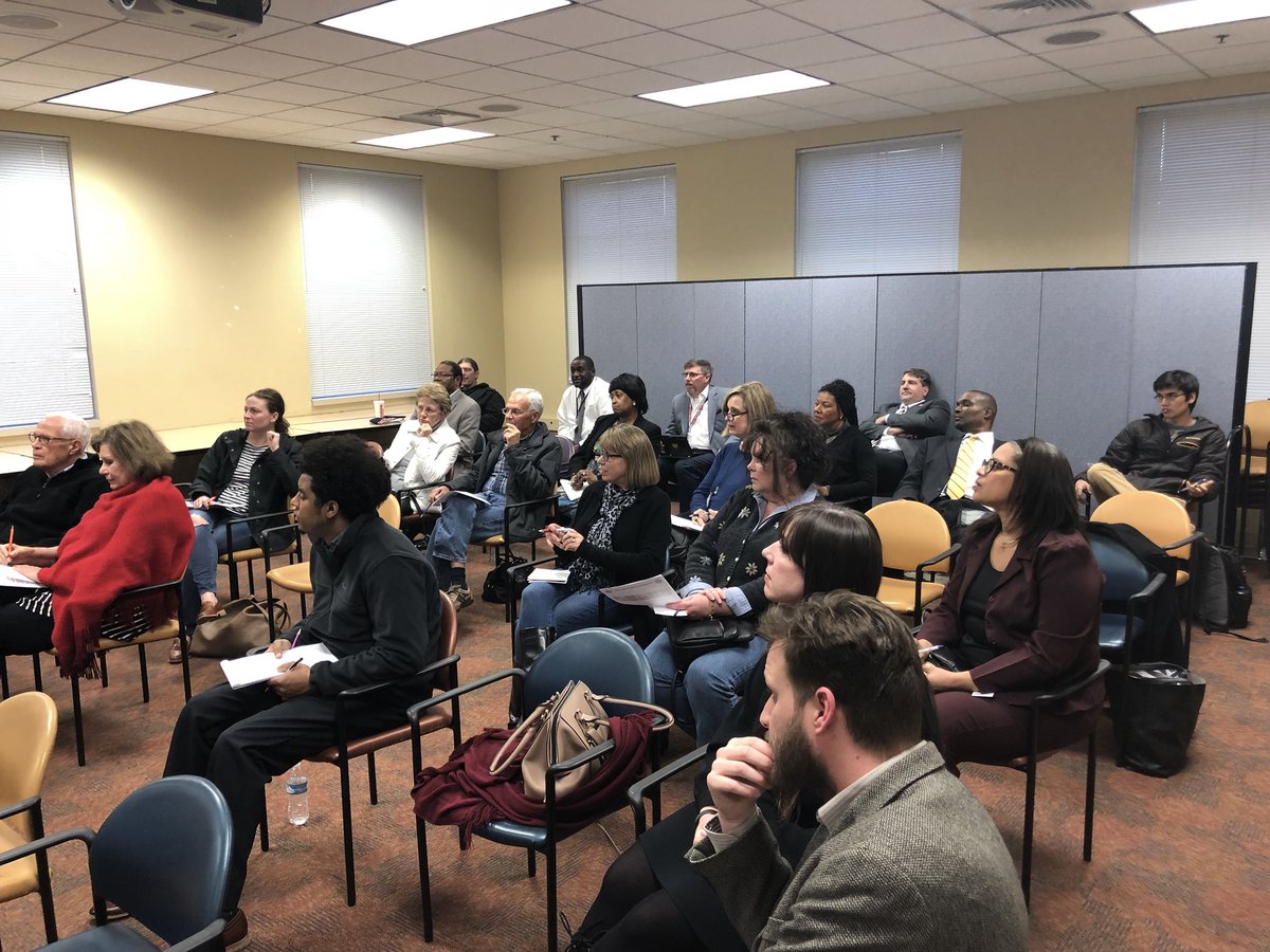 libraryPRninja's tweet photo. Great meeting at #OceeLibrary about the upcoming renovation project, part of our capital improvement program. It’s not too late to submit your suggestions! Email us at: librarycomments@fultoncountyga.gov &amp; share your input before April 5! #librariestransform #librariesrock #afpls https://t.co/0PASFz1GOJ