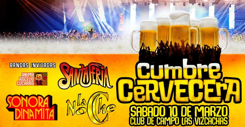 Cómo está el día para unas cervecitas? Te esperamos hoy en la gran Cumbre Cervecera de Las Vizcachas!!