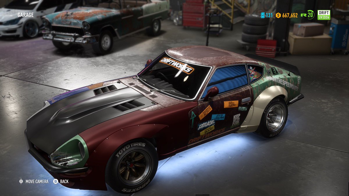 GrejioXBL's tweet photo. Letting the creative juices flow on NFS Payback. Tell me what you think. #nfspayback #nfs #Nissan #240z #Drift #driftpig #eagames https://t.co/wi8OK1JUXp