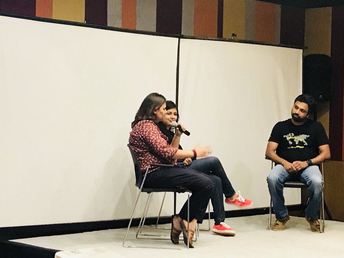 srijesh's tweet photo. Had a great time hosting and hearing views on tech, product and career from two of my good friends and peers at work, Suruchi Garg(Principal TPM) and Roopsi Jindal(Director, Product) in a panel discussion at Women in tech event in Delhi. @Expediaengg_GGN https://t.co/2H4rlKewLv