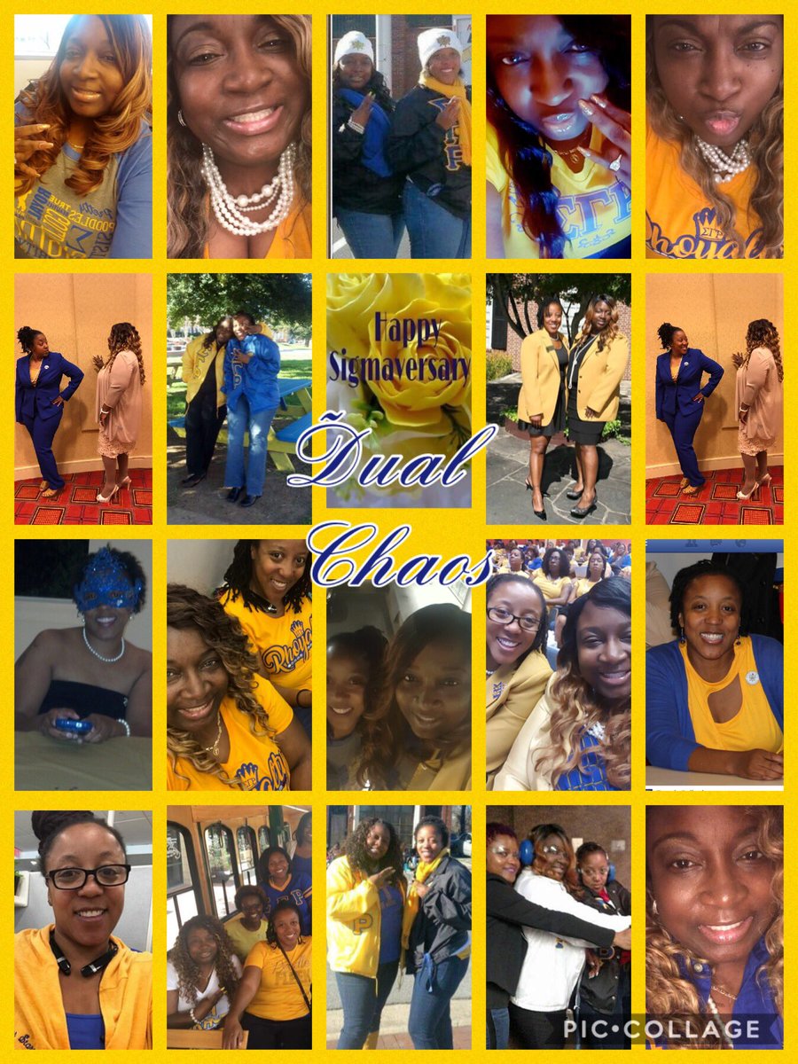 LaRondaLaChelle's tweet photo. ๐๐ฉ๐HAPPY SIGMAVERSARY TO US๐๐ฉ๐When โDual Chaosโ link up its NEVER a BORING MOMENT! Whether itโs SGRho Business, fun or personal๐ฅ Weโre making HERstory! We are apart of THE BEST SORORITY! We are SGRHO #1922 #SalisburySGRHO #PurposedService #Advocates4Justice https://t.co/5TXHnKZNFJ