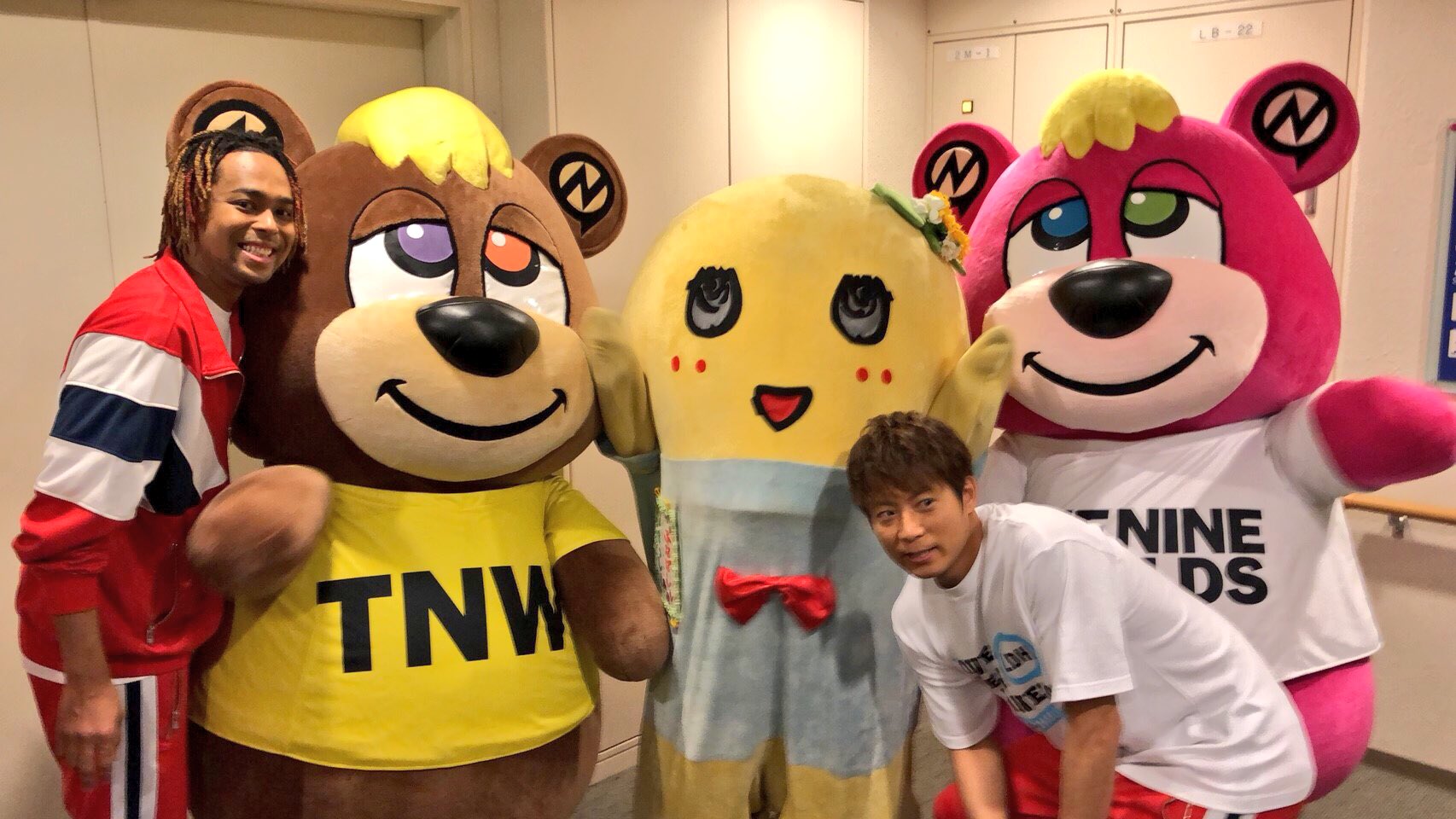 ふなっしー Auf Twitter 今日のくまモン誕生祭に Exile The Secondの黒木啓司さんとネスミスさんが可愛いキャラを連れてきてくれたなっしー くまおと熊五郎っていうなっしー みんな仲良くしてなっしなー Exile 熊五郎 くまお T Co Rnrlwi7txy Twitter