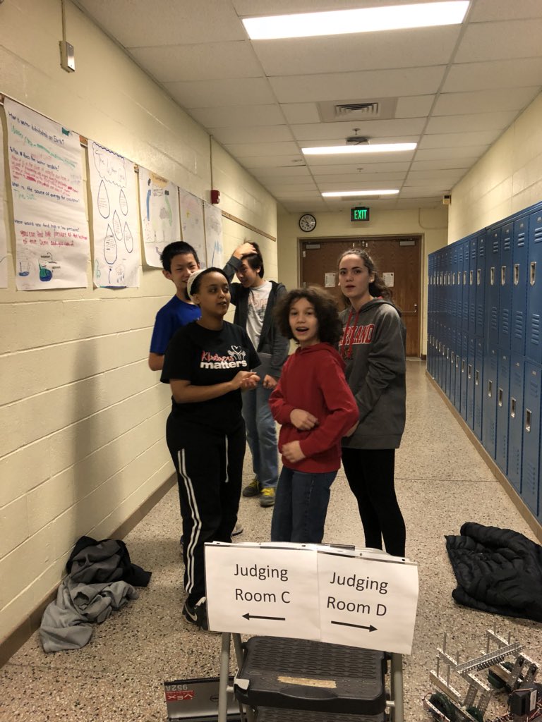 RMS952Robotics's tweet photo. We’re here at the MD VEX Robotics State Championships and ready to go! Our teams presented to the judges and now we’re ready to compete. https://t.co/3F76DDsjeu