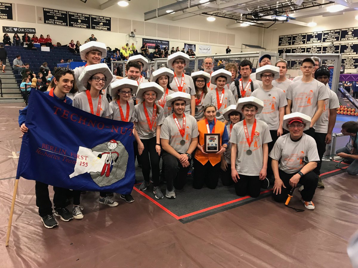 <a href="/FRC155/">The Techno-Nuts</a> is thankful to have been selected for the Engineering Inspiration Award at the <a href="/NE_GraniteState/">NE Granite State</a> Competition this past weekend.  #omgrobots #25YearsofNuttiness