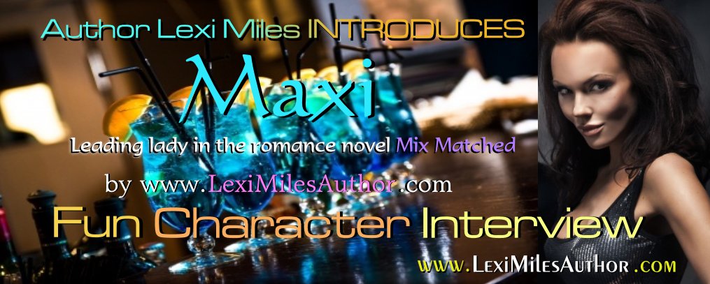 leximilesbooks's tweet photo. I got a chance to gab as my character bartender Maxi #CharacterInterview #MixMatched https://t.co/IV6a2M5ig6 https://t.co/3OQKnNCPsb