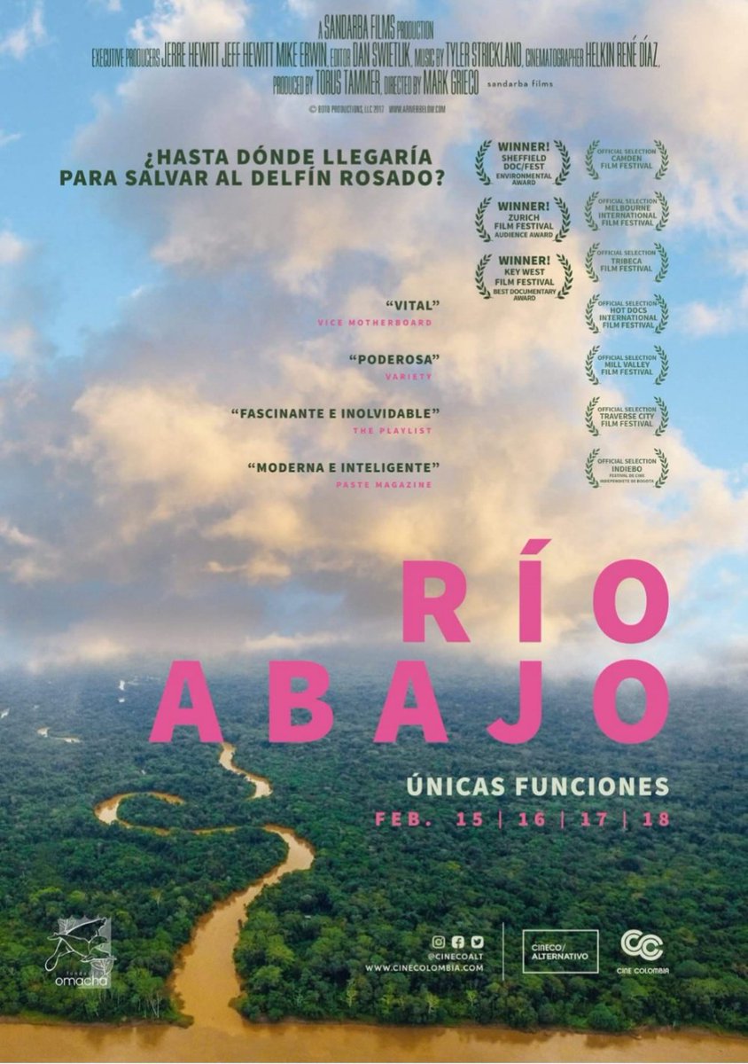 Pasó hace menos de un mes por las salas de #cine y ya la encuentran en #Netflix. #RíoAbajo #documentales