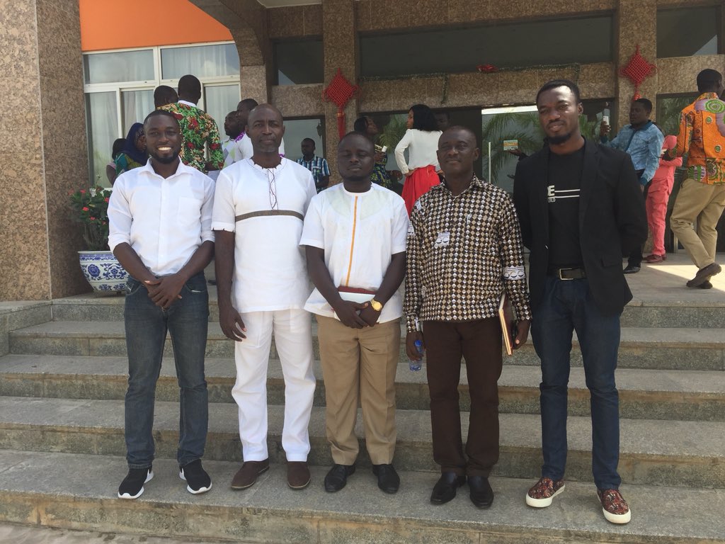 1PrinceBonney's tweet photo. It was a great privilege to have been on a panel with great people in Tarkwa in championing the #SDGs and making it a reality and I’m ready to see it done as I’m @FutureofGH #2018 30Under30 #FOG2018 #Pioneer https://t.co/hTzFbw28OP