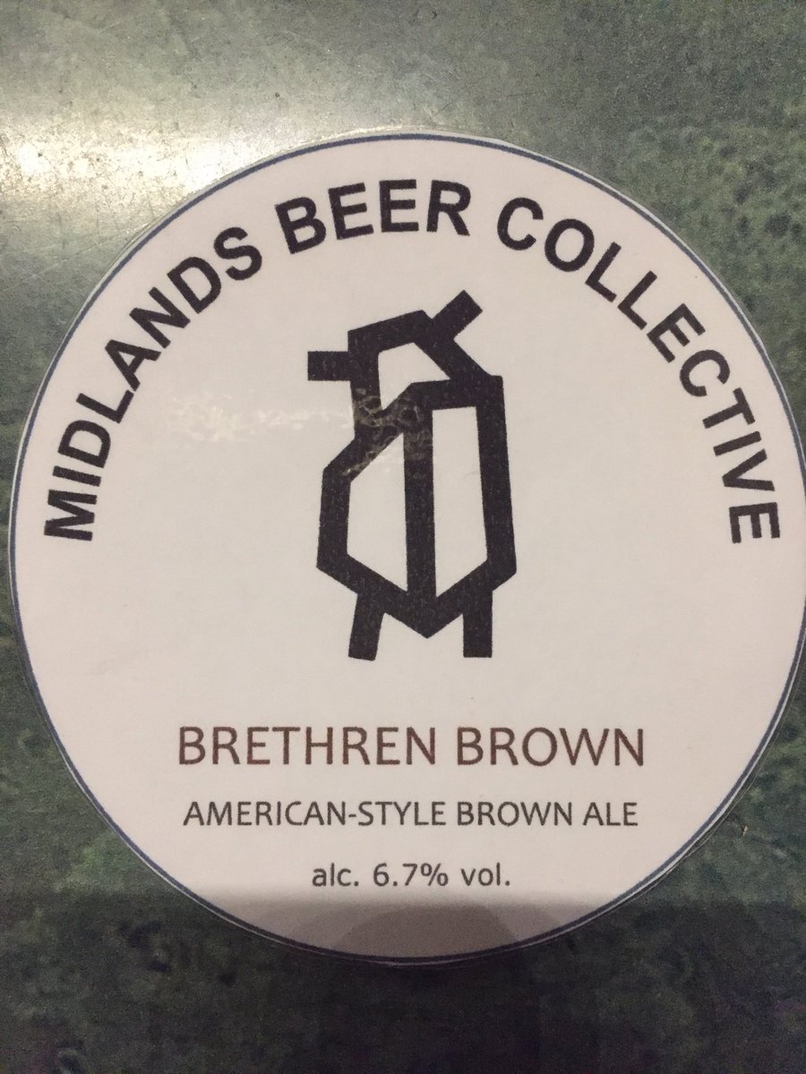 JJharlowsBar's tweet photo. Just tapped @MidBeerColl Brethren Brown https://t.co/EsSazmW0rg