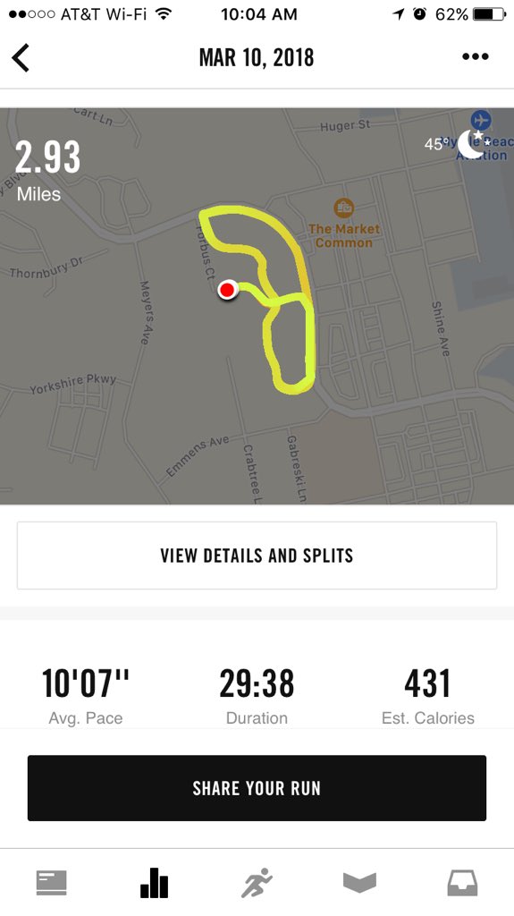 rickycox843's tweet photo. @MattRHarris @F3GrandStrand @F3peterbilt YHC got in a lonely pre-run too. #sadclown #nomumblechatter https://t.co/ifb5eBEZPR