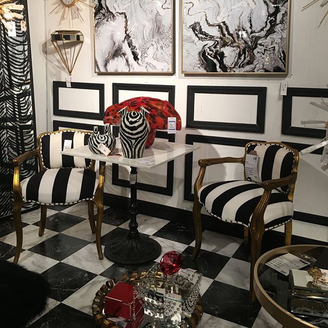 eurica_home's tweet photo. It's a great Saturday to stop by &amp; check out these brand new black and white striped upholstered chairs 😎 - #interiordesignnj #homegoals #elegant #beautiful #decorate #design #accents #homedecor #accessories #homeaccessories #new2018 #itsallinthedetails… https://t.co/43e0b54bD3 https://t.co/3ovw2lggvl