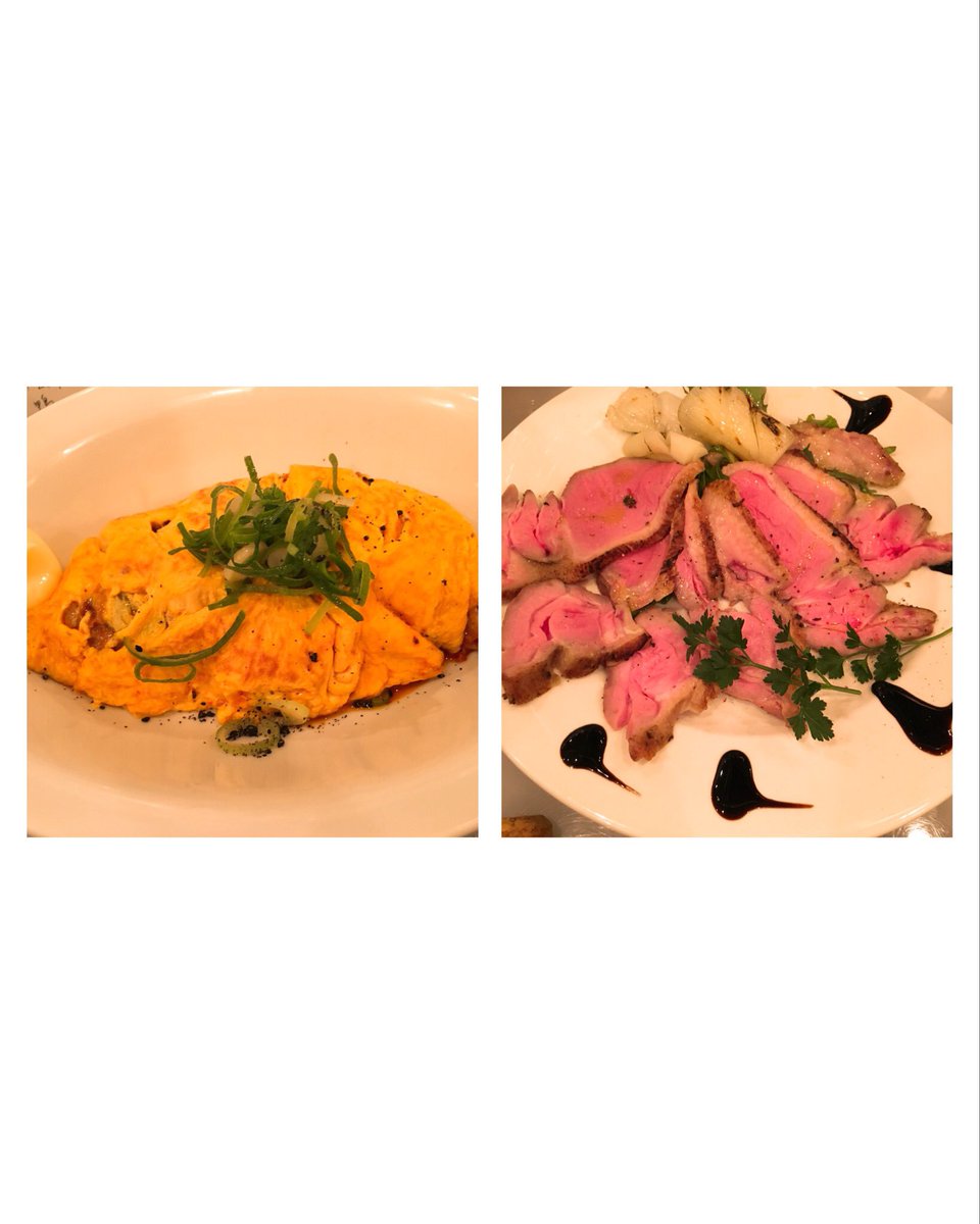 ytrdsgnnk's tweet photo. 豚キムチオムレツと鴨ロース。
もうお腹いっぱい。
#Hugglife https://t.co/vpWxRsRerw