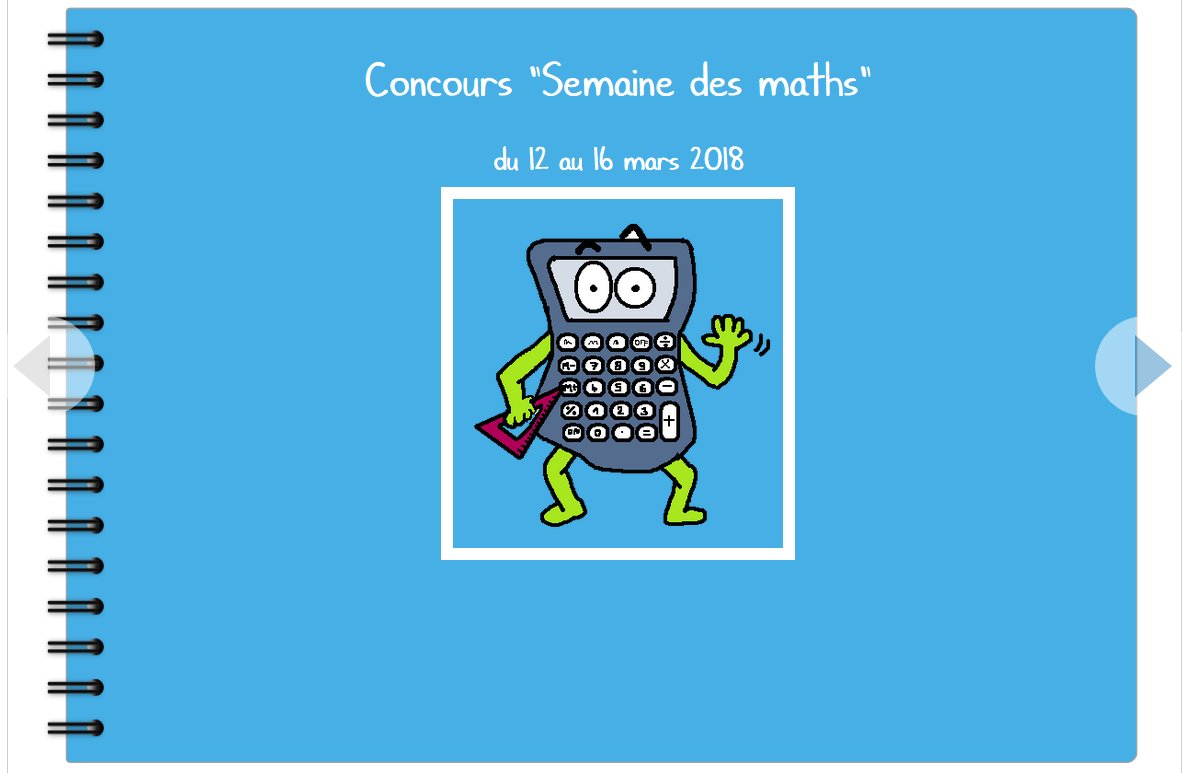 benjamin_hermon's tweet photo. Les équipes #Maths50 et #Numérique50 font vivre la #SemaineDesMaths via l'ENT premier degré. Concours : élèves et parents pourront résoudre les énigmes mathématiques de cette semaine, en utilisant les fonctionnalités de l'ENT (texte, image, son, vidéo). Bonne découverte ! https://t.co/TtI69IGj8Z