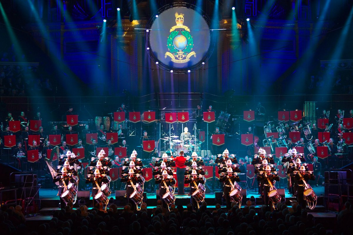 RMBandService's tweet photo. You can watch the entire Mountbatten Festival of Music 2018 live tonight on the Royal Marines YouTube channel! https://t.co/YJvR9C0FmH https://t.co/KDRj2EnnHt