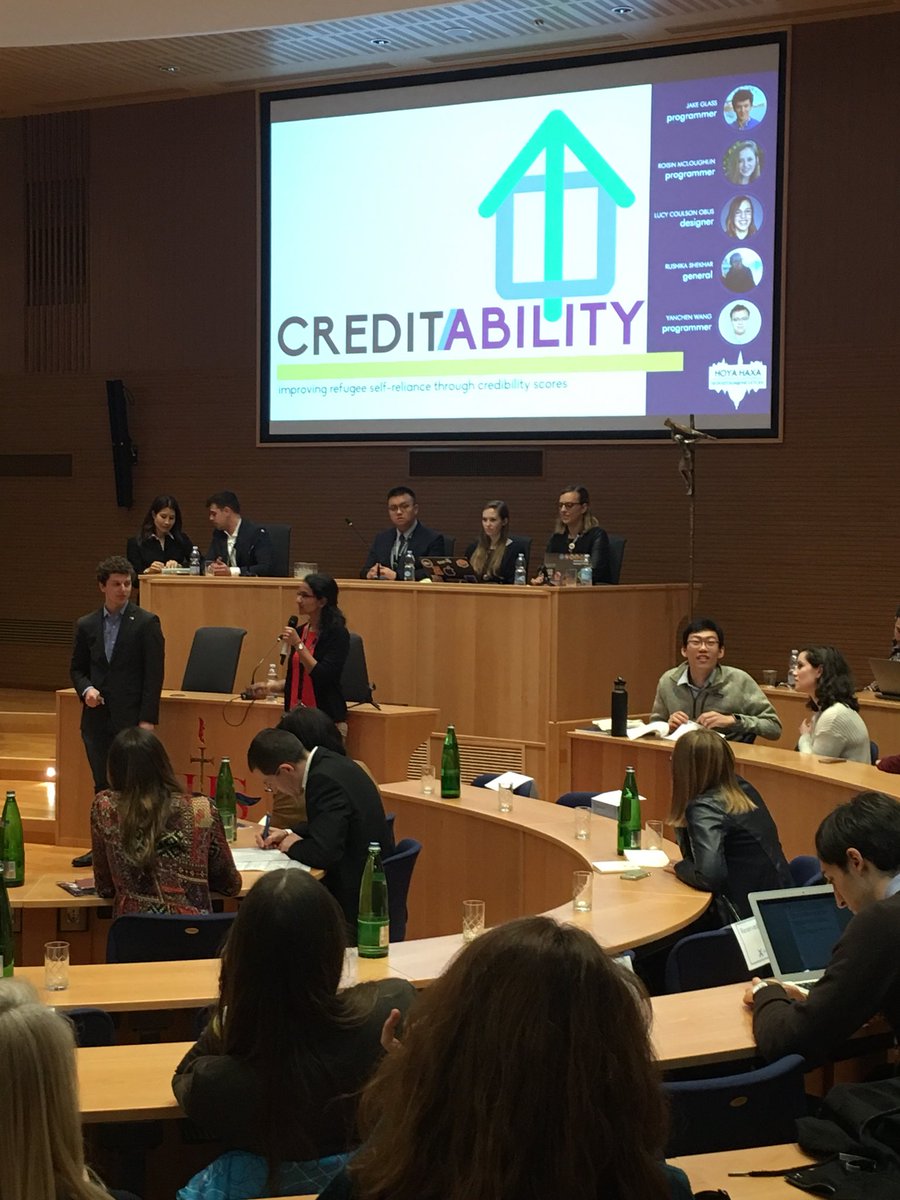 Team #vhacks2018 on #migrants &amp; #refugees <a href="/VaticanNews/">Vatican News</a>