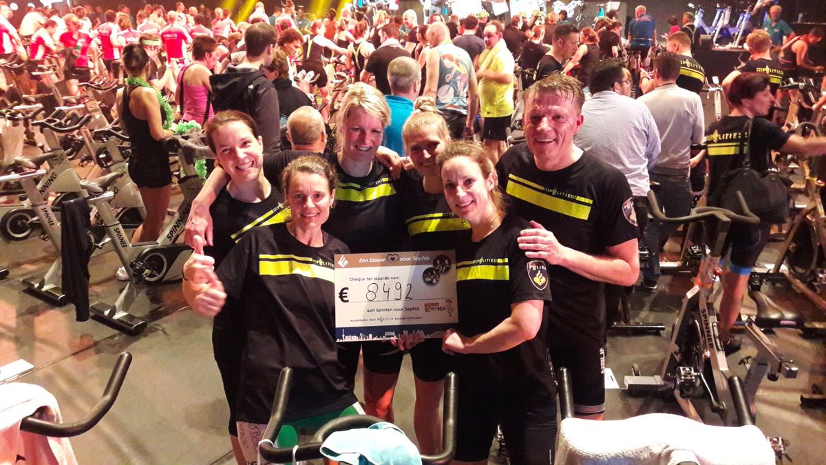 Het zit erop! Veel geld voor de kindjes van het Sophia kinderziekenhuis. #goededoel #8492,- euro