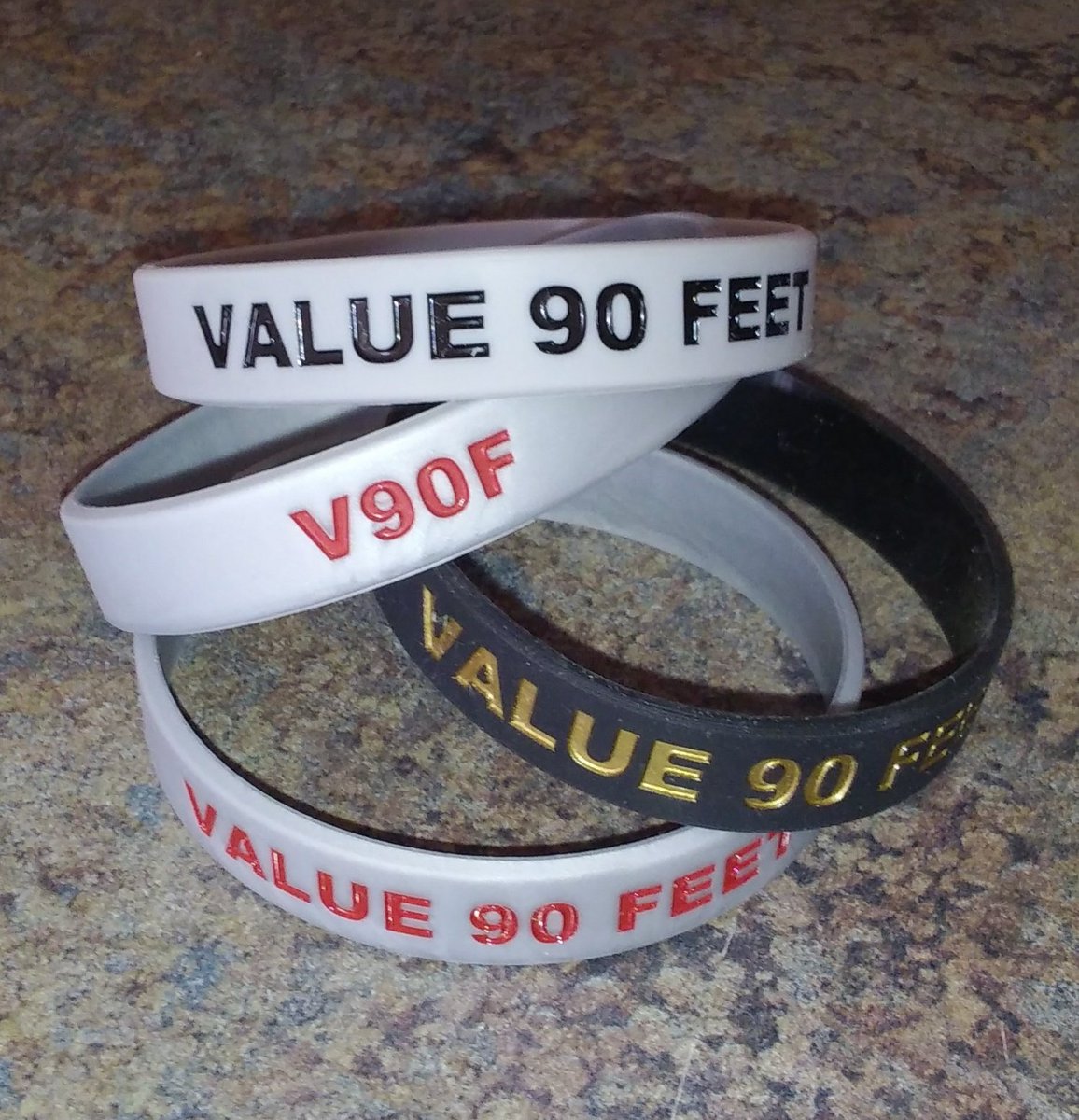 ZackShickel41's tweet photo. Really pumped to announce that I am partnering with @Value90Feet! Excited to help spread the word! Make sure to get a band, or two to represent the best game there is. Excited to get the word out and support #V90F https://t.co/xr4IJPzLbu