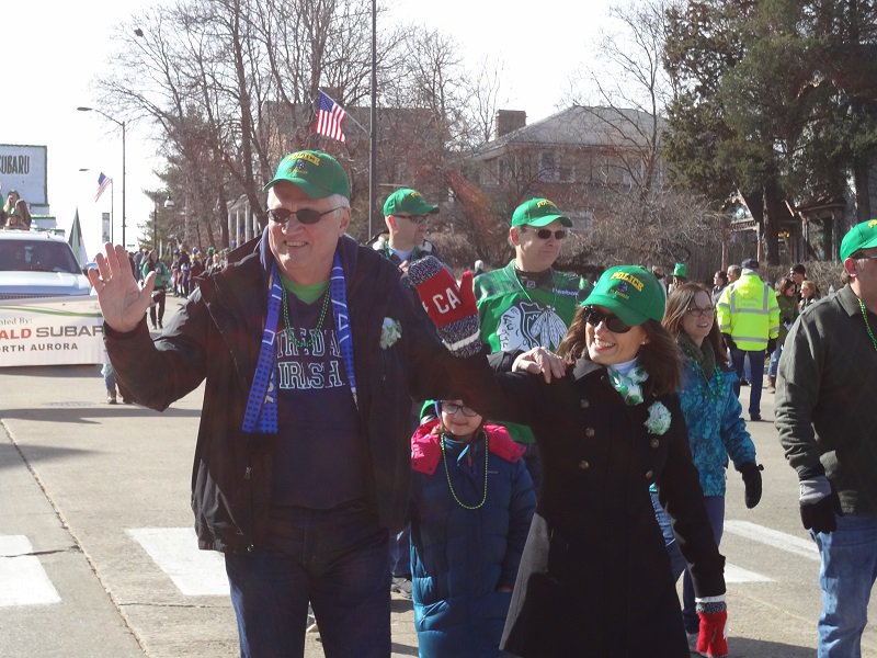 cityofStCharles's tweet image. Go green today for the St. Patrick’s Day parade, 2 p.m. downtown! Be sure to wave hello! – Mayor Rogina