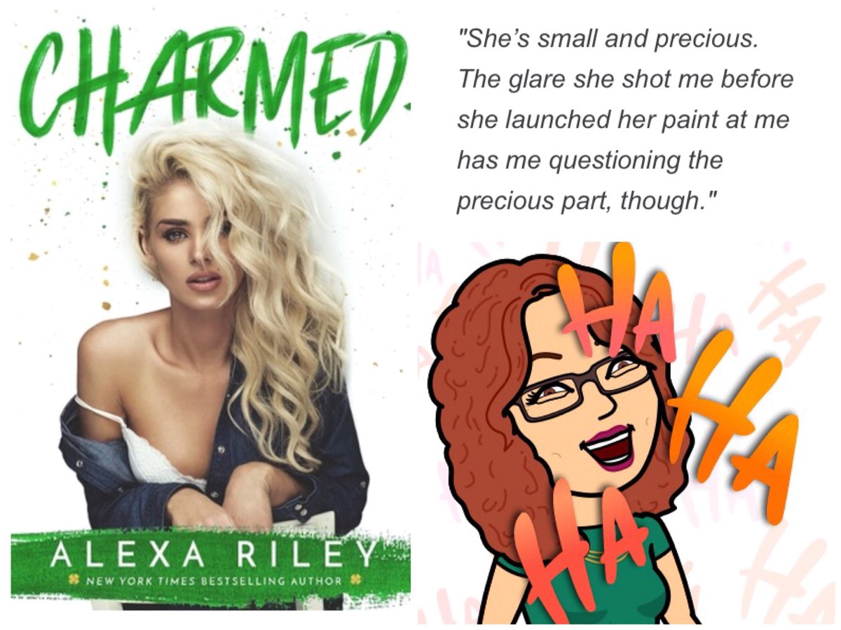 booksnobsue's tweet photo. "She’s small and precious. The glare she shot me before she launched her paint at me has me questioning the precious part, though."

LMAO.... #Charmed @_AlexaRiley #Instalove #Safe #MyAddictionIsReal #AllThingsAlexaRiley #LoveThisCover 

#Goodreads: https://t.co/fyHxAshfZf https://t.co/ES5H18OLmq