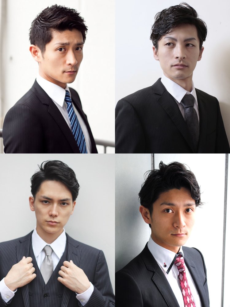 Jiali Digital V Twitter スーツに似合うビジネスヘアスタイル スーツ ビジネスマン ヘアスタイル ショートヘア ヘアメイク ファッション 男コーデ トレンド