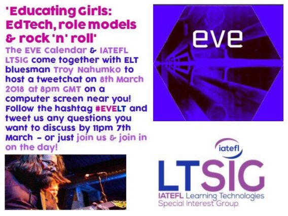 iatefl_ltsig's tweet photo. Hot off the press! Some highlights from #EVELT collated by @SophiaMav How can we educate girls? Why are girls different when it comes to educational choices? How can technology help? Above all, how can WE help as teachers? #ltsig https://t.co/fctPyKqulI https://t.co/zWvkqf2Nb4