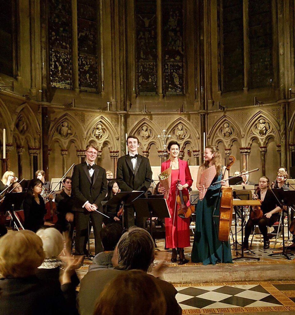 What an amazing concert last night! Thank you to @ChildressSteph and <a href="/L_vd_Heijden/">Laura van der Heijden</a> for an amazing Brahms double concerto and to conductors Matthew Gibson and Jamie Conway for a wonderful evening of music-making!
