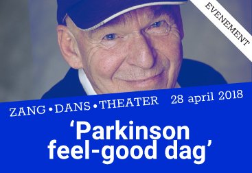 28 april: parkinson feel-good dag met oa Peter Faber. omgaanmetparkinson.nl/stichting/prod…