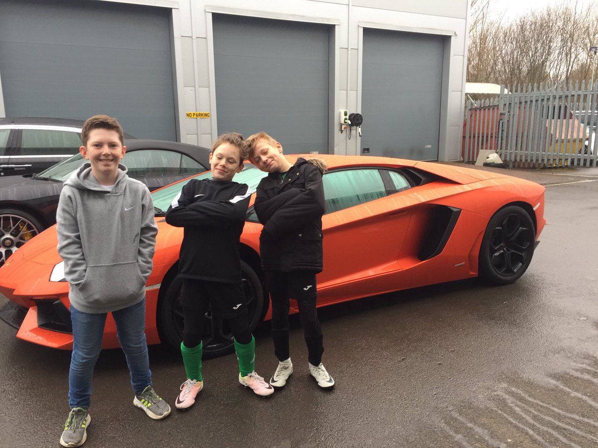 Serving our toasties and lush coffee at <a href="/RedlineCarsUK/">Redline Specialist Cars</a> Watching Some immense cars being collected! The boys have their eye on several