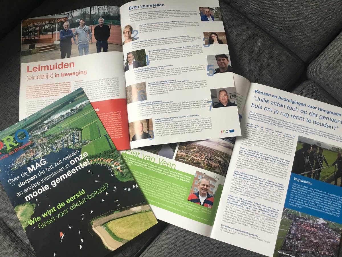 Wat een gaaf PRO Kaag en Braassem Magazine weer. Bij een deel van de inwoners in de bus, de rest volgt vandaag, morgen of begin volgende week. Alvast dank aan al die vrijwillige delers. Toppers <a href="/ProKenB/">PRO Kaag en Braassem</a> #magazine