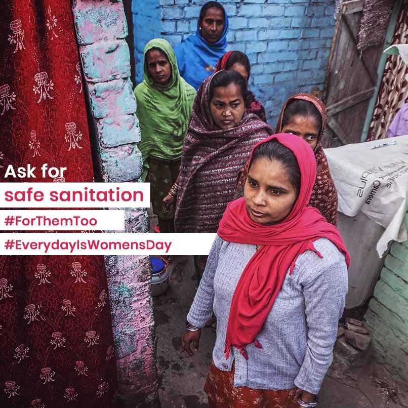 SATO__Asia's tweet photo. We took a step towards transforming lives of millions of women in India who lack access to proper sanitation. 
But let's not stop at this, let's continue this conversation of safe sanitation #ForThemToo as empowering one woman is nourishing one family. #HappyWomensDayEveryDay https://t.co/PXF7FdeqEZ