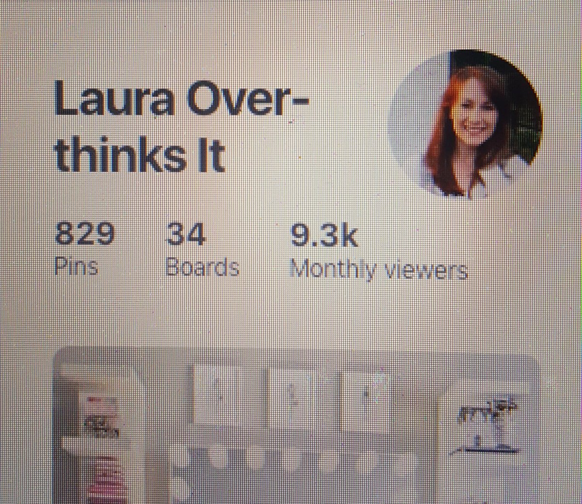 Had time off my blog while we bought a house.  Kept up Pinterest and now at 9.3k monthly views!