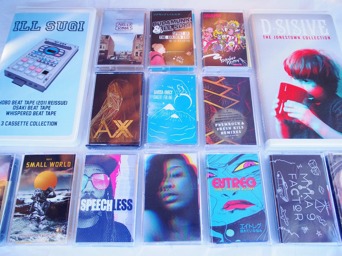 URBNET's tweet photo. Check these great #urbnet #cassettes & more at
https://t.co/9H97Ogef5w
@ill_sugiee @budamonkfonk @ZillaRocca @smallpro #careercrooks @psy_Odd_still @DerekChristoff #dsisive @AuxxOfficial @MOKA_ONLY @PlanetPremRock @freshkils @def3 @mrbrady1 @Elaquent @8reg_ @myka9 @FactorMusic https://t.co/s2tftJ39dD