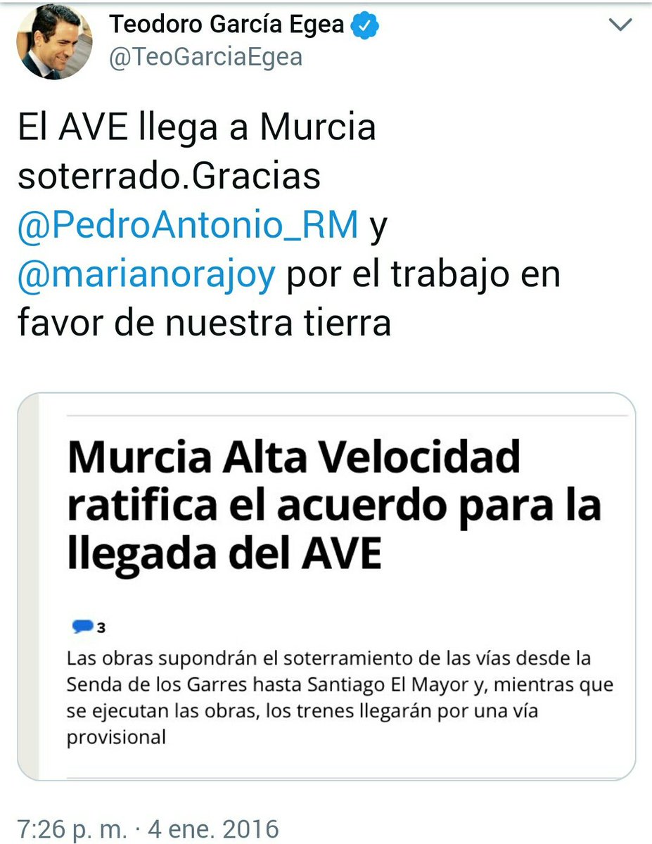 JohnScottieF's tweet photo. Gracias Teodoro por no defender lo que promete. Y gracias también por no pedir ninguna responsabilidad, porque le mintieron o se rieron de usted, alguna de dos... 4 Enero 2016. https://t.co/fx5h99N2i0