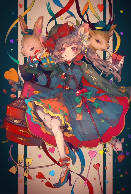 最近絵が描けてないので・・不思議な雰囲気と前髪パッツン女の子を描くのが好きです。
#私の作品もっと沢山の人に広がれ祭り 