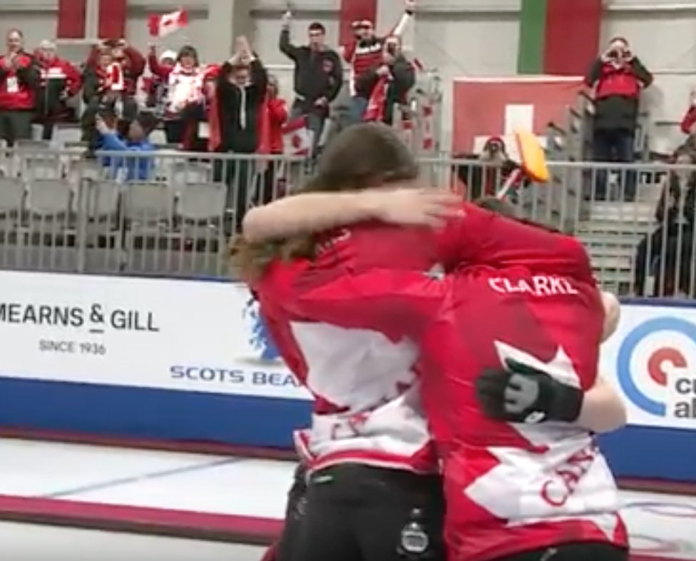 CurlingCanada's tweet photo. BREAKING: Canada wins World Jr. Women's Curling Championship.
#WJCC2018 #curling https://t.co/WElgWGarYN