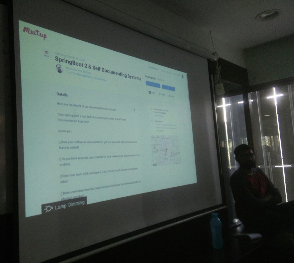 mehtadhaval07's tweet image. Starting shortly... #SpringBoot 2 and Self documenting systems @JavaMeetup 

#JavaMeetup #AhmedabadJavaMeetup
@springcentral