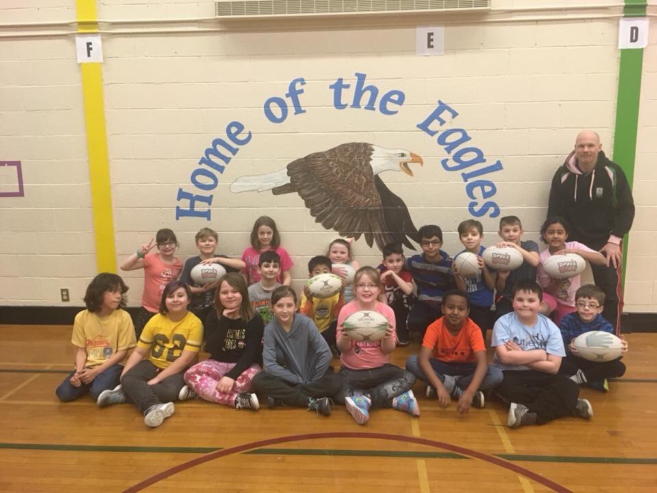 swilersrugby's tweet photo. Thank you to the Grade 4 and 5 classes at @standrewselem school for trying out some Rookie Rugby intro Classes this past Thursday.
#RookieRugby #RugbyCanada #swilers https://t.co/jddooO3tbj