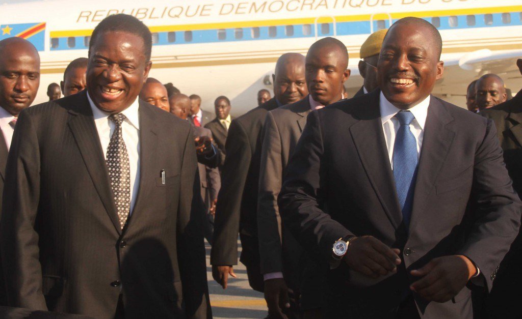allafrica's tweet photo. Mnangagwa Demands U.S.$1 Billion War Compensation From DR Congo: https://t.co/lnW8xz8Na7 #Zimbabwe #DRC #warcompensation https://t.co/R64bi2yeSF