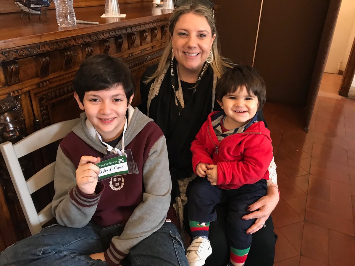 The two youngest #VHacks Hackers @VHacks2018