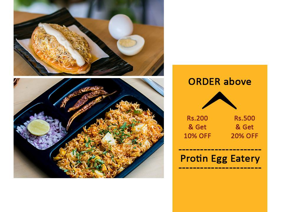 CityShor's tweet photo. 20% OFF at Protin Egg Eatery!
https://t.co/3a0TOPiNgF
#Food #Eggs #EggEatery #NewestEggEatery #UniqueEggDelicacies #TurkishPides #StuffedOmelettes #EggTikka #EggDobar #ProtinEggEatery #CityShorAhmedabad https://t.co/TifJuwqw7b
