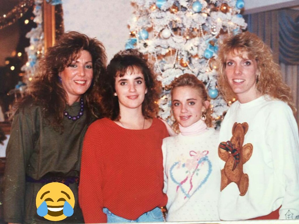 SpazzyKK's tweet photo. All of the '80s with my New Jersey hair #InMyAwkwardYears https://t.co/ELOhczz4Tq